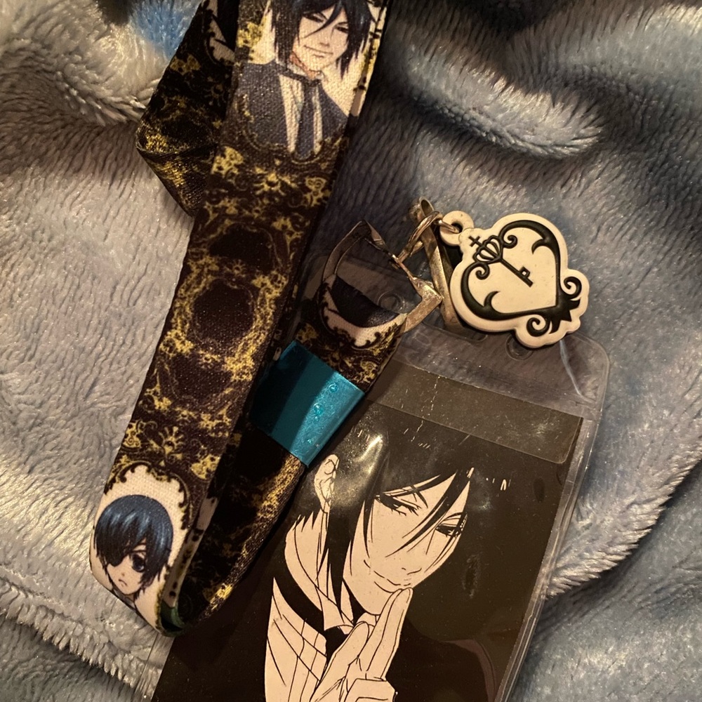 Black Butler Lanyard
